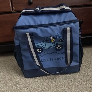 Life Is Good Jeep 24 Can Insulated Tote Cooler Bag
